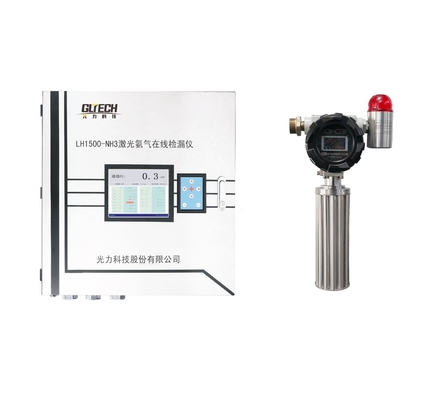 NH3 Gas Leak Detector for Farm Power Plant Ammonia Monitor NH3 Sensor with Alarm LH1500-NH3