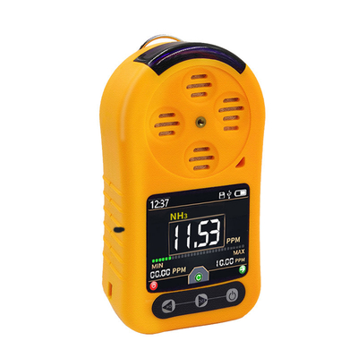 Industrial Production Ammonia Gas Leak Detector 0-100ppm NH3 Test For Complicated Gas Environment With Portable Handle